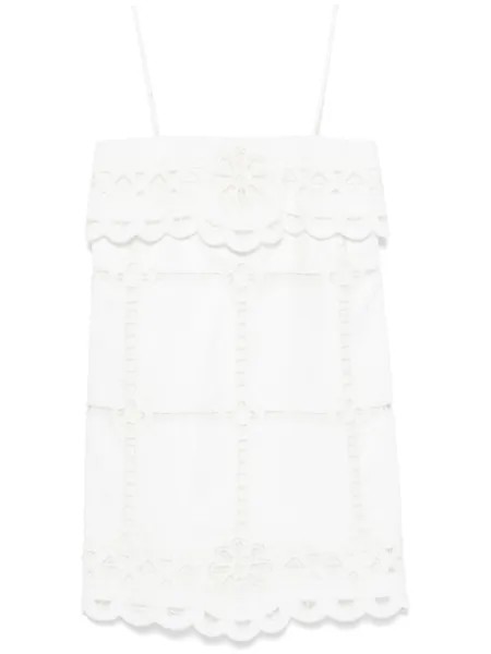 ISABEL MARANT платье мини Parvedy, белый