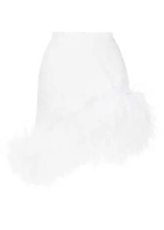 16Arlington юбка мини Vivien с перьями