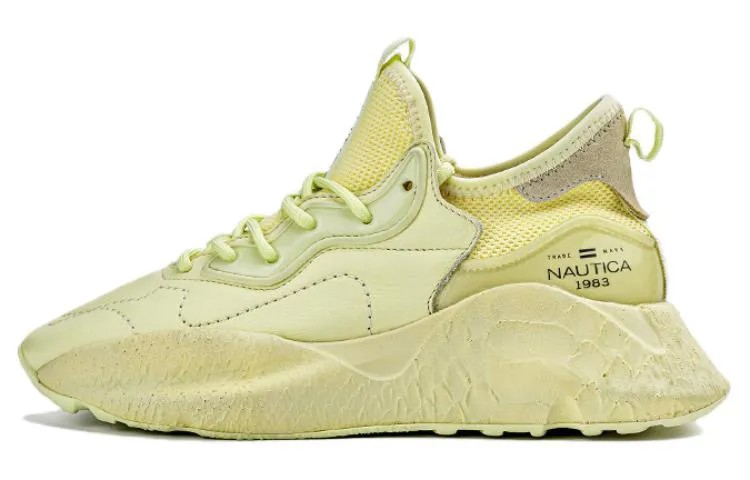 Кроссовки Nautica Chunky Sneakers Women's Mid-top Yellow, желтый