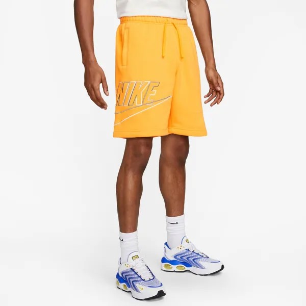 Мужские шорты Nike Sportswear Club Fleece+, желтый