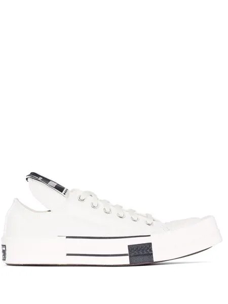 Rick Owens кеды TURBODRK OX из коллаборации с Converse
