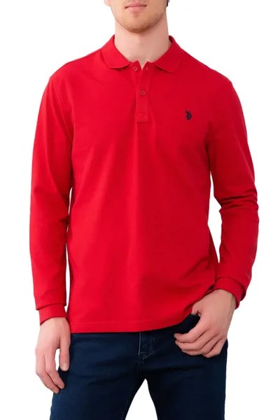 Футболка-поло мужская U.S. POLO Assn. G081GL0820GTP01SK9 красная S