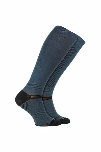 Бамбуковые носки до колена для верховой езды COMODO, серый