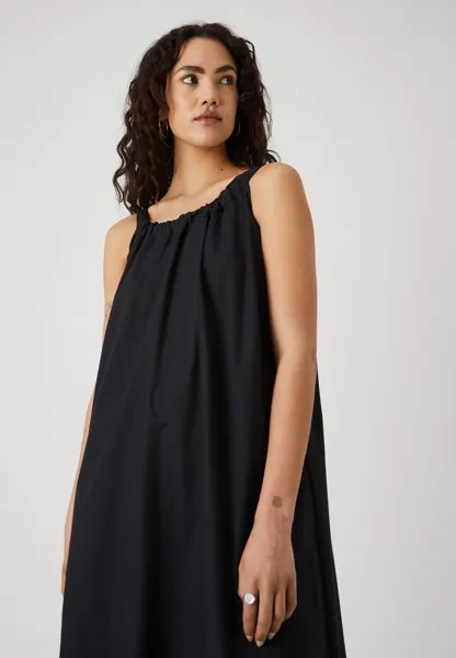 Летнее платье Vmgili Detailed Singlet Dress Vero Moda, черное