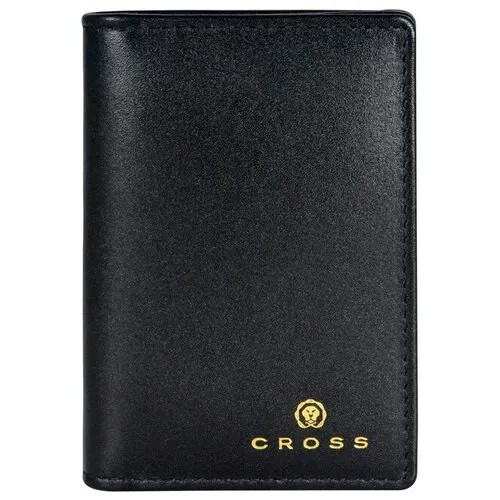 Визитница Cross Concordia Black, кожа наппа, гладкая, чёрный, 10,5 х 7,5 х 2 см CROSS MR-AC1108387_1-1