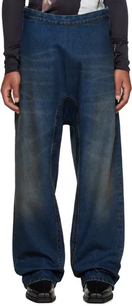 Синие джинсы Souffle с бакенбардами средней длины Y/Project