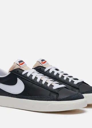 Кроссовки Nike Blazer Low 77 Vintage, цвет чёрный, размер 40 EU