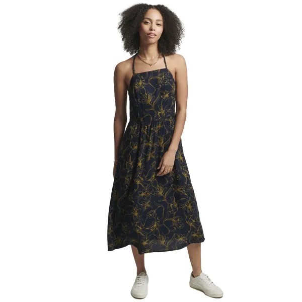 Платье Superdry Vintage Cami Maxi, черный