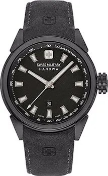 Швейцарские наручные  мужские часы Swiss military hanowa 06-4321.13.007.07. Коллекция Platoon