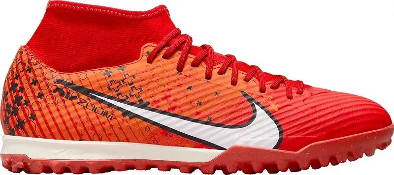 Футбольные бутсы для газона Nike Mercurial Zoom Superfly 9 Academy MDS, красный