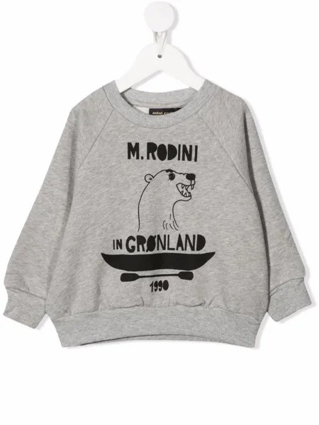 Mini Rodini джемпер с логотипом