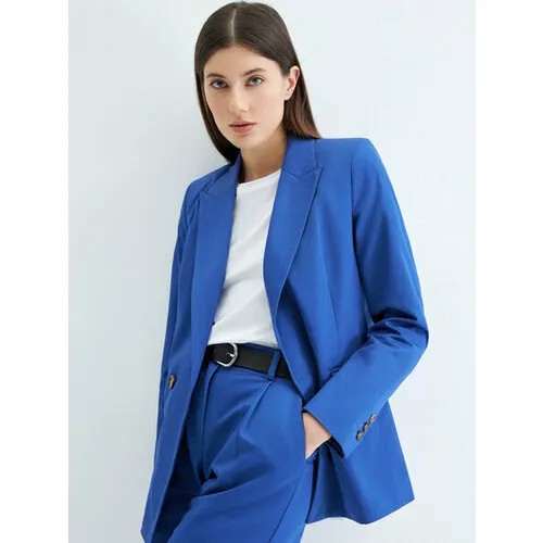 Пиджак Zarina, размер 2XS (RU 40), синий