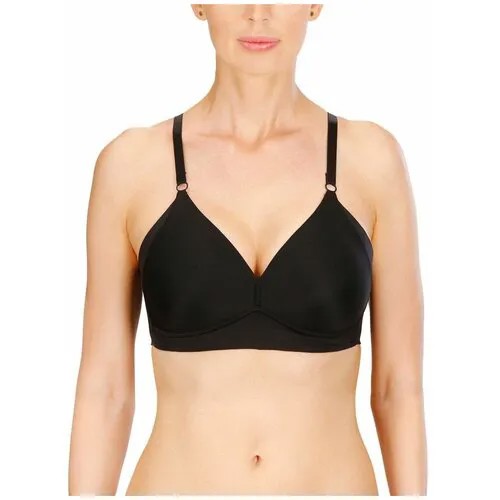 Бюстгальтер  Naturana, размер 85C, черный