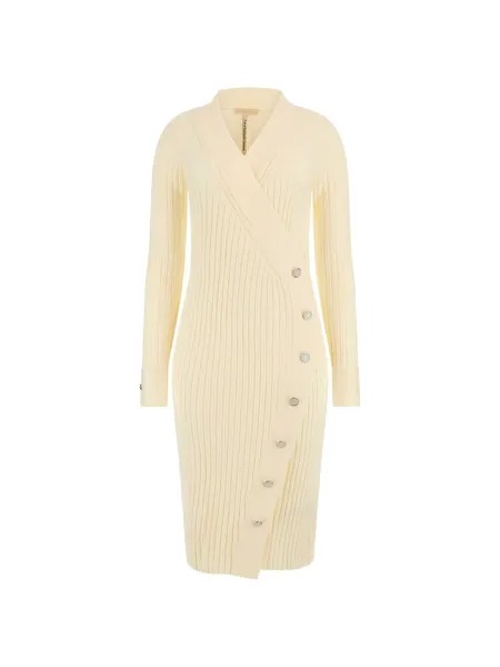 Вязанное платье Guess, белый