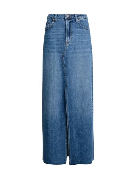Юбка Marks & Spencer, синий джинсовый