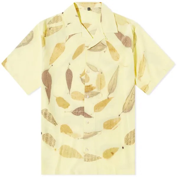Рубашка McQ Leaf Print Vacation Shirt