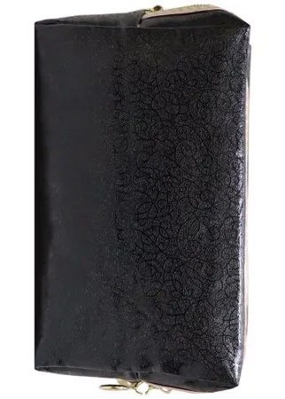 Косметичка Crystel Eden, 8х11х17 см, черный
