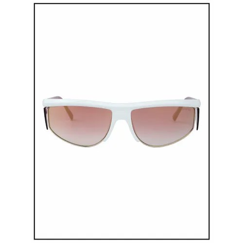 Солнцезащитные очки GUESS, белый, розовый