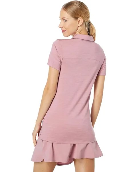 Поло Puma Cloudspun Coast Polo, цвет Pale Grape Heather