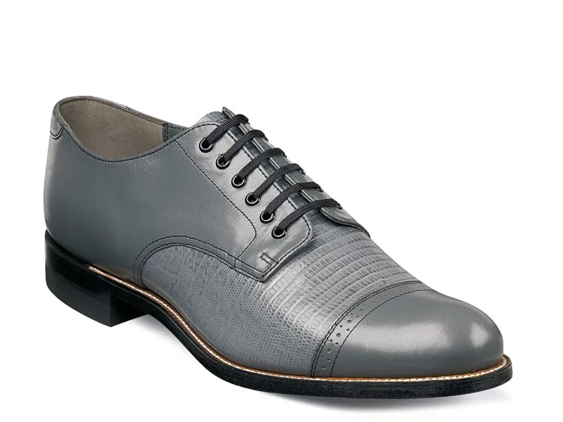 Туфли-оксфорды Stacy Adams Madison Cap Toe, серый