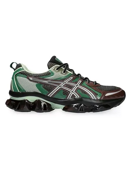 Низкие кеды Gel-Quantum Kinetic Asics, цвет dark sepia shamrock green