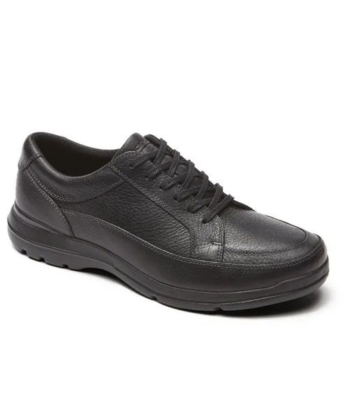 Мужские туфли со шнуровкой и носком Rockport, черный