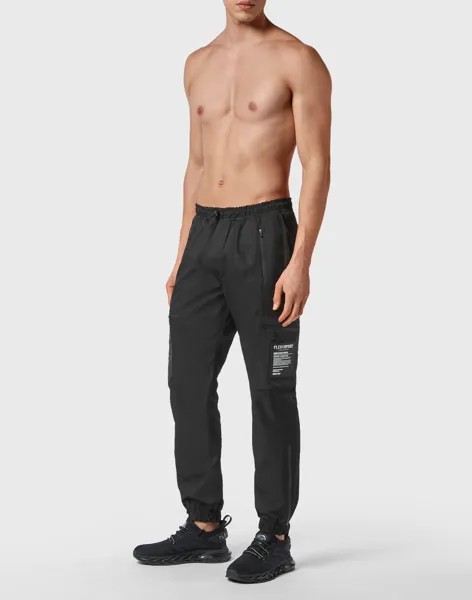 Брюки для бега Plein Sport, черный