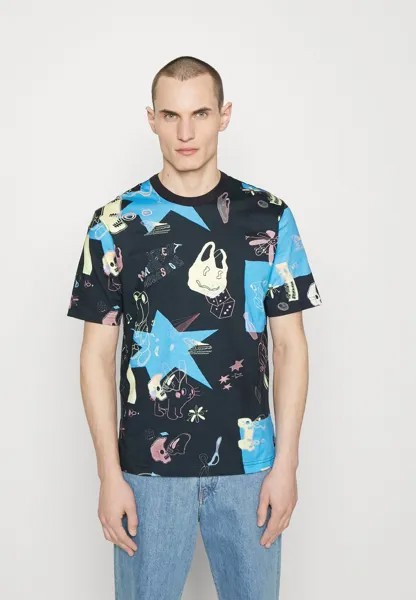 Футболка с принтом PS Paul Smith, черный