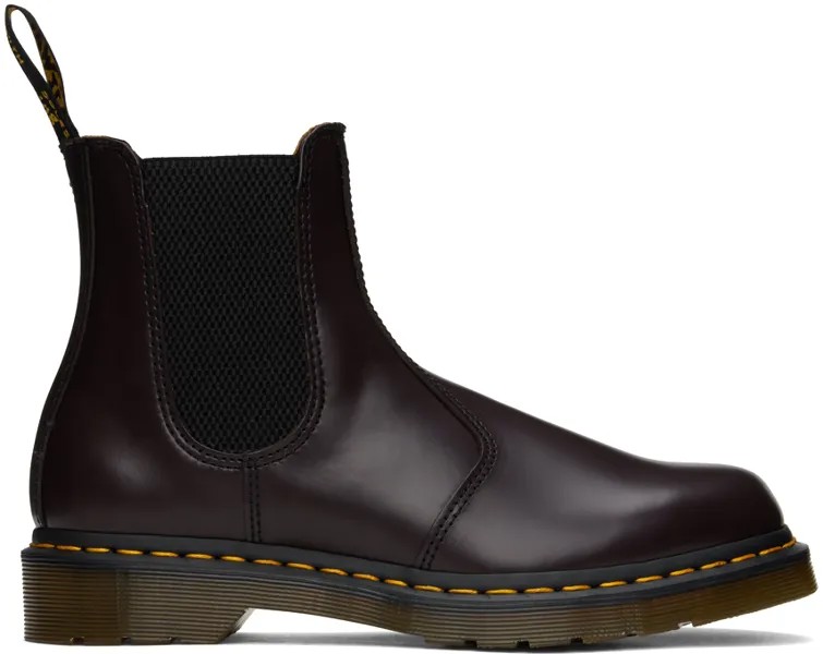 Ботинки Челси Dr. Martens Бордовые 2976