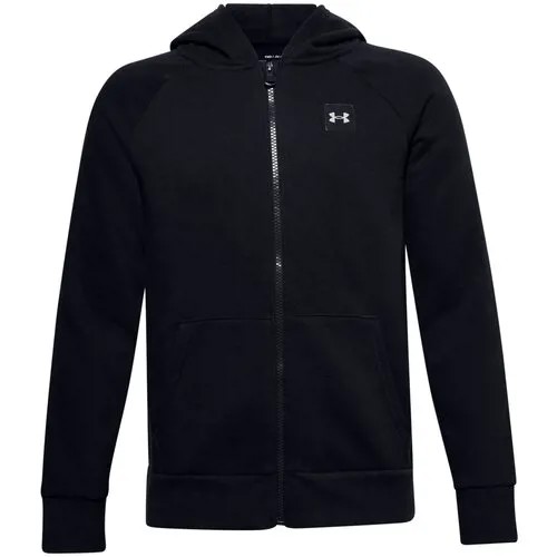 Толстовка Under Armour RIVAL FLEECE Full Zip HOODIE Черный YSM 1357609-001
