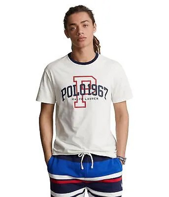Мужские рубашки и топы Polo Ralph Lauren Классическая футболка из джерси с логотипом