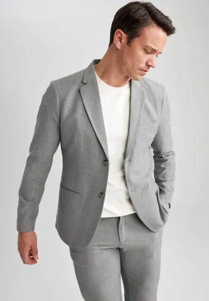 Куртка SLIM FIT  DeFacto, серый