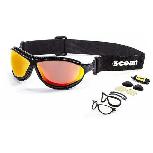 Солнцезащитные очки OCEAN OCEAN Tierra de fuego Black / Revo Orange Polarized lenses, черный