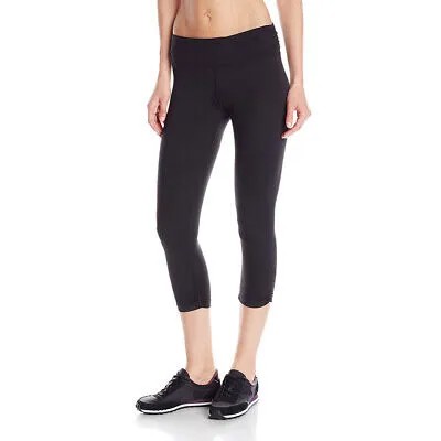 Женские капри для фитнеса Calvin Klein Performance с сборками, черные, размер XS