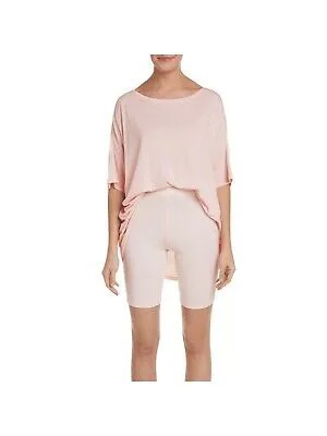 HONEYDEW Женская дорожная светло-розовая блузка, топ и шорты, трикотажная пижама M