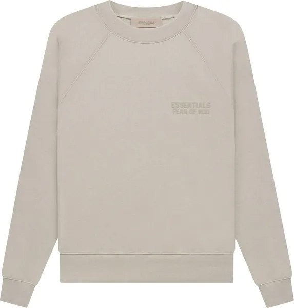 Толстовка Fear of God Essentials Crewneck 'Smoke', серый