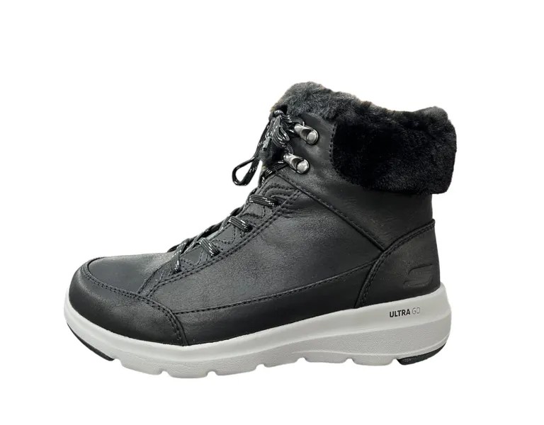 Ботильоны Skechers GLACIAL ULTRA COZYLY GOWALK, черный