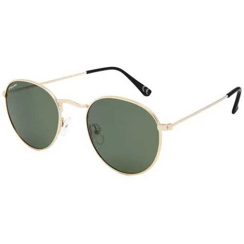 Солнцезащитные очки POLAR, зеленый, золотой