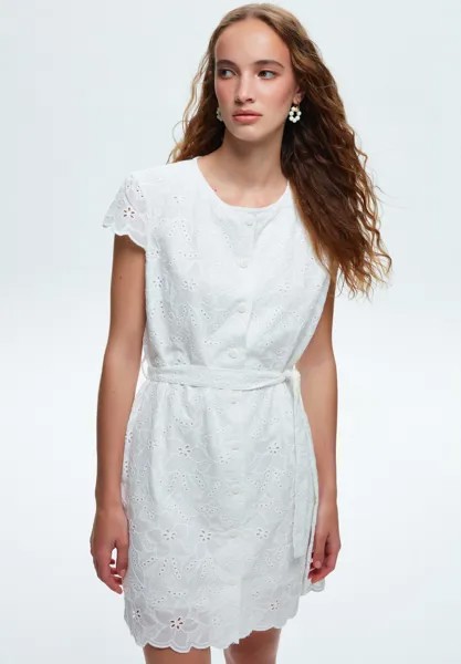Платье-рубашка adL, белый