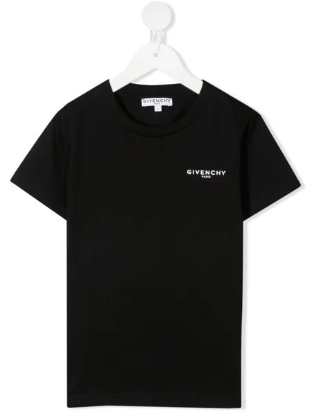 Givenchy Kids футболка с логотипом