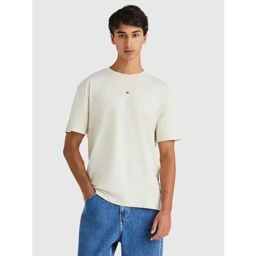 Футболка Tommy Jeans, размер XXXL, бежевый