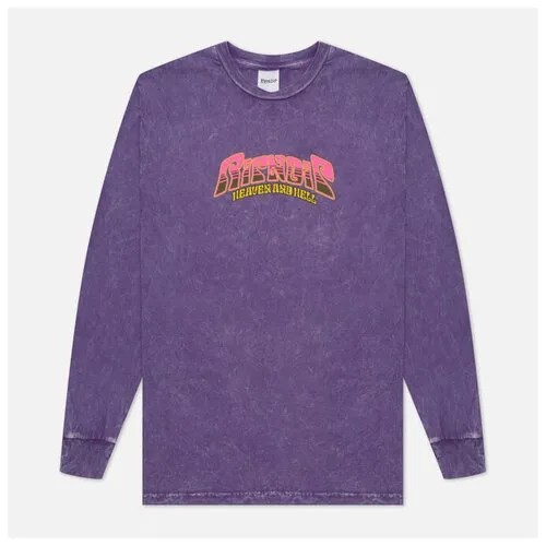 Мужской лонгслив Ripndip Heaven And Heck Battle фиолетовый , Размер L