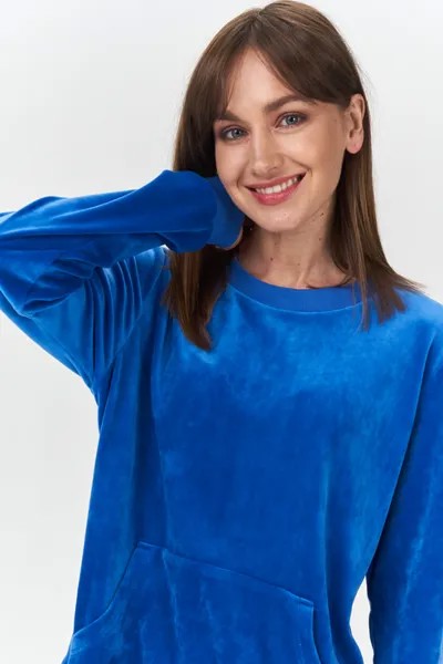 Свитшот женский ELARDIS El_W90089_ голубой 50 RU