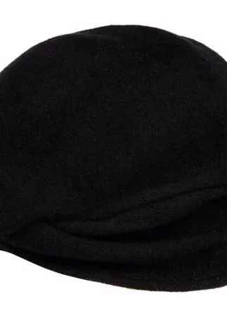 Шапка SEEBERGER арт. 18423-0 BOILED WOOL TURBAN (черный), размер UNI