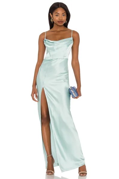Платье Nookie Dream Draped Gown, цвет Mint