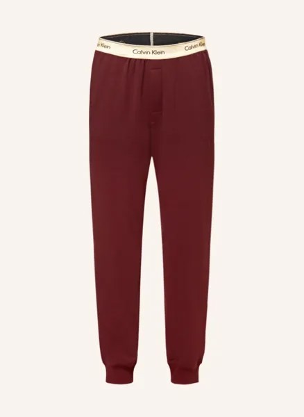 Современные брюки из хлопка Calvin Klein, красный