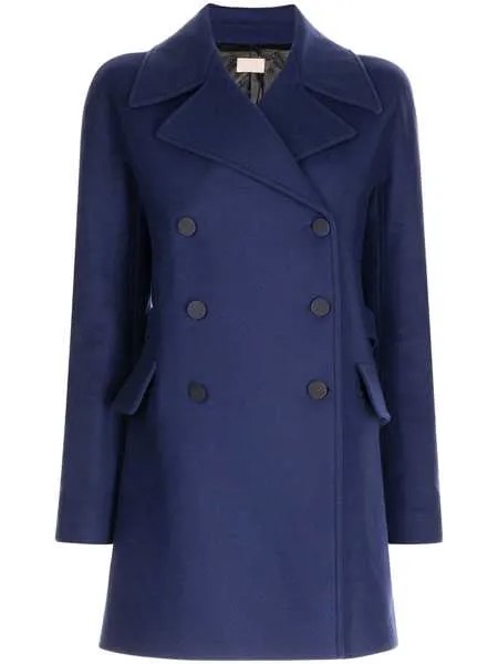 Alaïa Pre-Owned двубортное пальто 2010-х годов