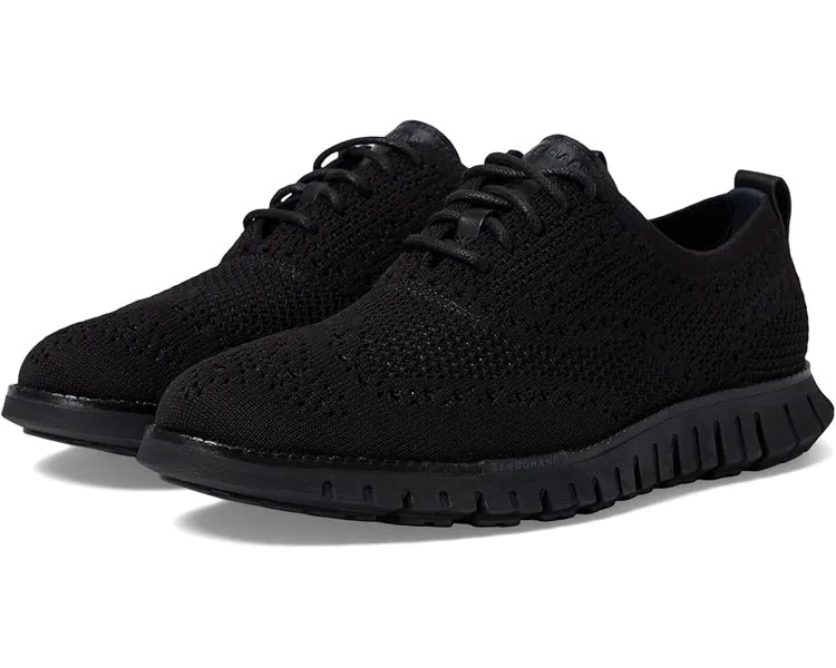 Оксфорды Cole Haan Zerogrand Remastered Stitchlite Wingtip, черный