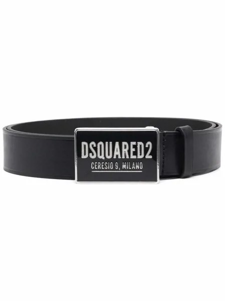 Dsquared2 logo-buckle belt