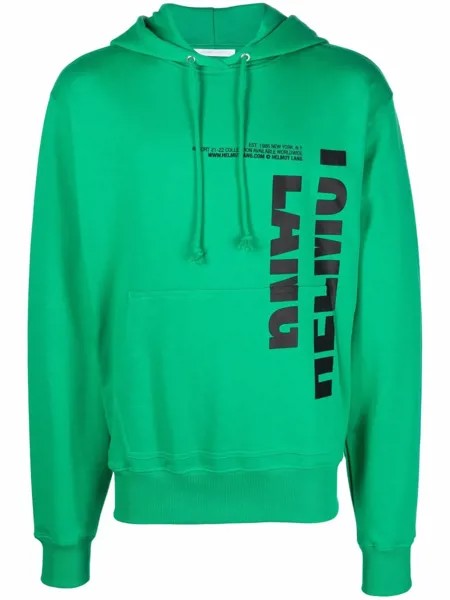 Helmut Lang Marco logo-print hoodie